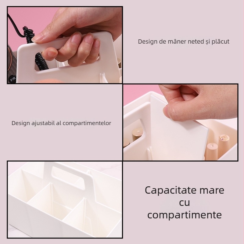 Cutie portabilă din plastic pentru unghii cu compartimente — Armor storage box, 438 g, Material: Altul, Brand: klimonla