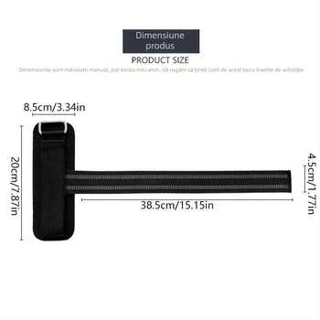 Steppenwolf bandă de încheietură pentru ridicare greutăți — amestec durabil neopren-polimer, presiune reglabilă, protecție a încheieturii, potrivire universală