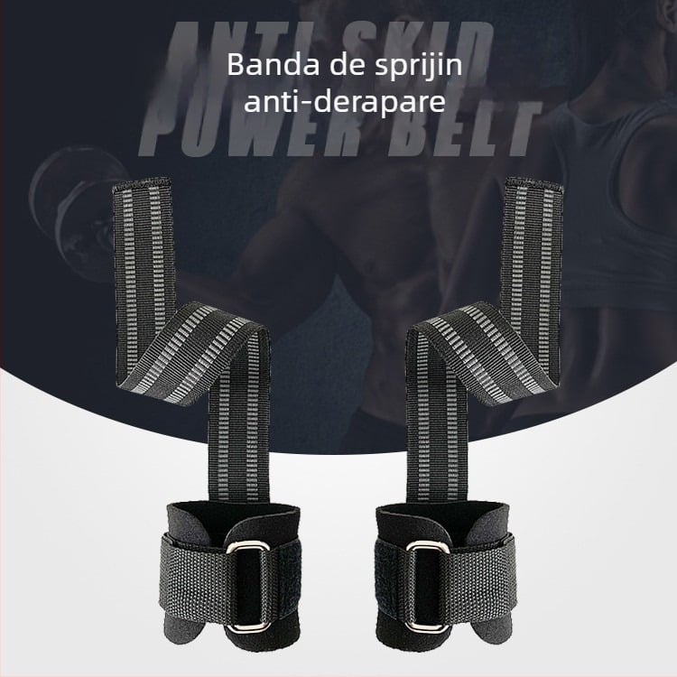 Steppenwolf bandă de încheietură pentru ridicare greutăți — amestec durabil neopren-polimer, presiune reglabilă, protecție a încheieturii, potrivire universală