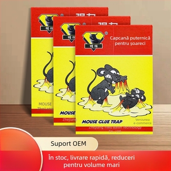 Pastă rodenticidă pentru șoareci — model 2036, brand Hunting Cat, micro-toxic, ambalaj 200 buc.