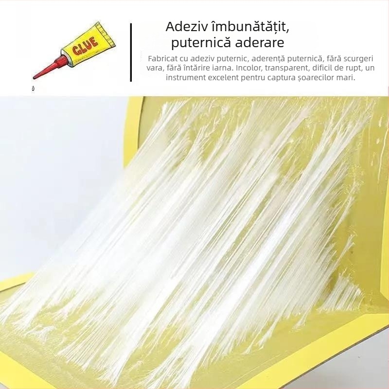 Pastă rodenticidă pentru șoareci — model 2036, brand Hunting Cat, micro-toxic, ambalaj 200 buc.