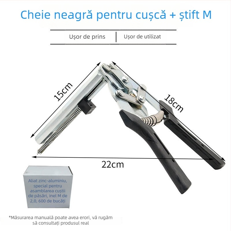 Unealtă de legare a cuștilor pentru iepuri, model 698613, marcă Muduoduo