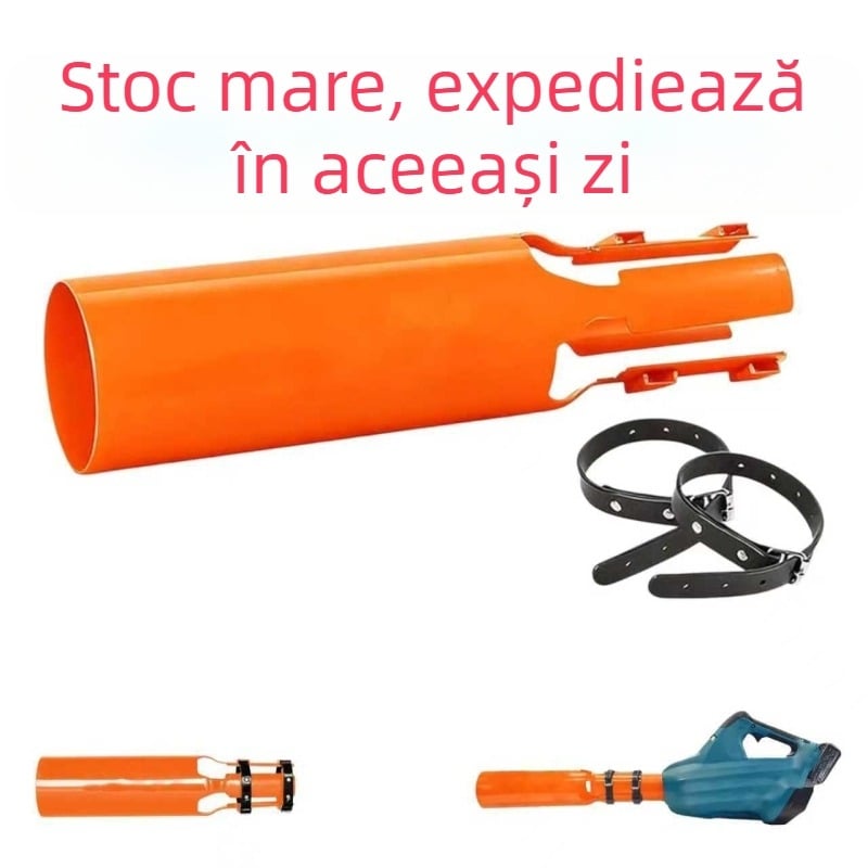 Amplificator de flux de aer pentru suflătorul de frunze – material ABS, design desen animat, tăiere precisă