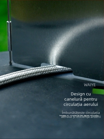 Protecție anti-vânt din aliaj de aluminiu pentru plită, pliabil, set mini de 9 bucăți