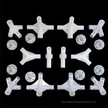 Huide accesorii din plastic pentru cort, material PP îngroșat, seturi de 9/15/20 piese