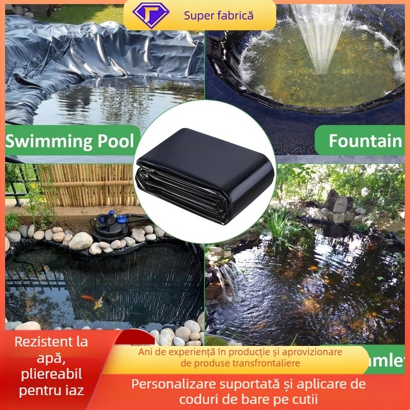 Membrană pentru iaz HDPE – anti-scurgeri și izolare, brand Moisturizing Circle, fără import