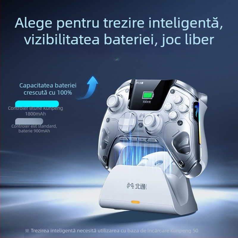Beitong BTP-KP50 Controler de joc wireless pentru PC și Nintendo Switch, Interfață USB, Vibrație