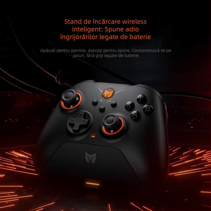 Controler de joc Gale – Bluetooth, USB-C, ABS, 300 g, compatibil cu PC, dispozitive Apple, SWITCH și Android