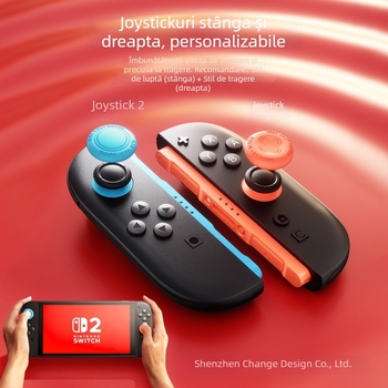 Bjbt Capac joystick Switch2 Gen pentru Nintendo Switch OLED – Din silicon, Turnare prin injecție, Switch2/Switch OLED, Cod produs 340