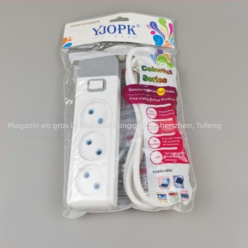 Tuo feng prelungitor european cu întrerupător și port USB, 10A, 1500W