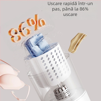Mașină de spălat mini cu spălare și uscare integrate, dispozitiv wireless portabil pentru lenjerie intimă și șosete (Ry-002, 5V, 15W, alimentare USB, <2 ore)