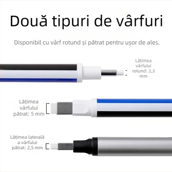Radieră-penă pentru desen, Tombow/Dragonfly, model Rubber pen, material cauciuc, greutate netă 0.2 g