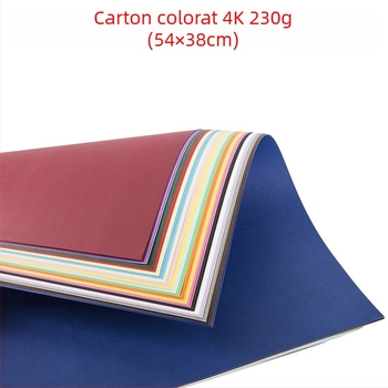 Miao carton gros de 180 g, dublu fațetat, pachet de 20 coli, procesare personalizabilă