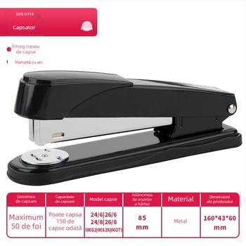 Capsator – Deli, manual, multifuncțional, tip ac: Altul, fără siglă