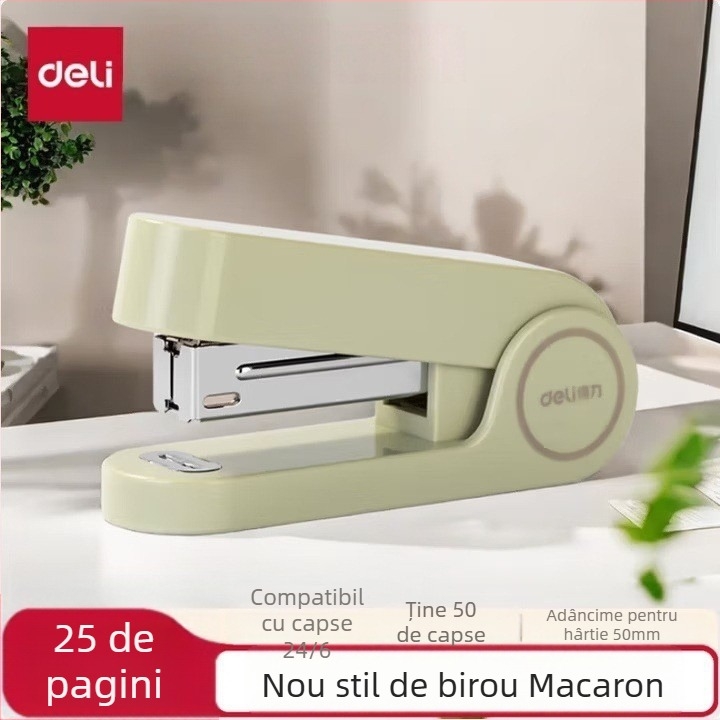 Capsator – Deli, manual, multifuncțional, tip ac: Altul, fără siglă