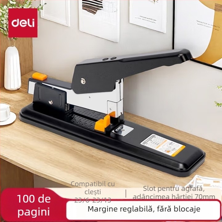 Capsator – Deli, manual, multifuncțional, tip ac: Altul, fără siglă