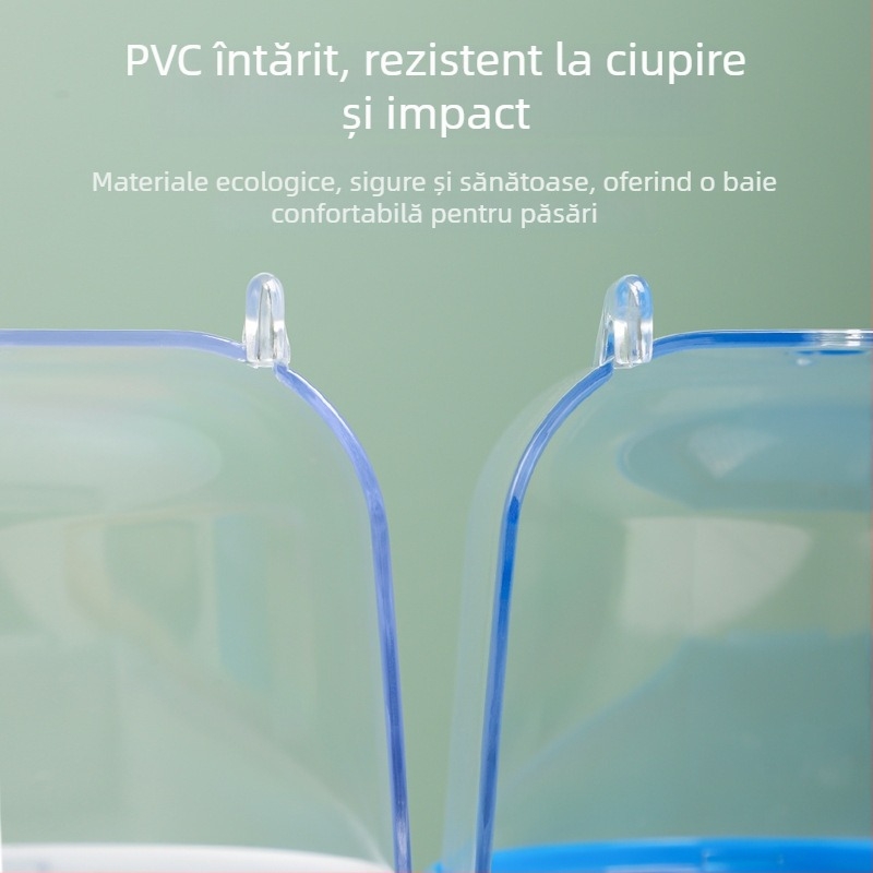 Xingxingwen Vas de baie pentru papagal — Accesorii de baie pentru păsări, Produse pentru papagali, Accesorii pentru cușcă