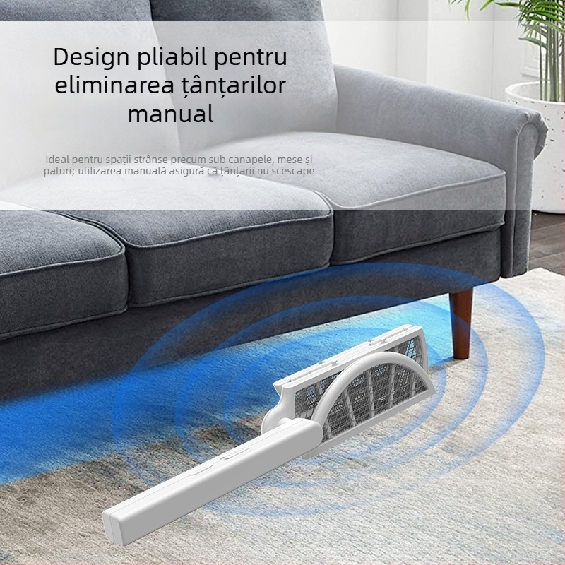 Lampă electrică 2-în-1 pentru omorât țânțari, exterior, lumină UV, acoperire 21–30 m², baterie încorporată 1001–1600 mAh, design pliabil