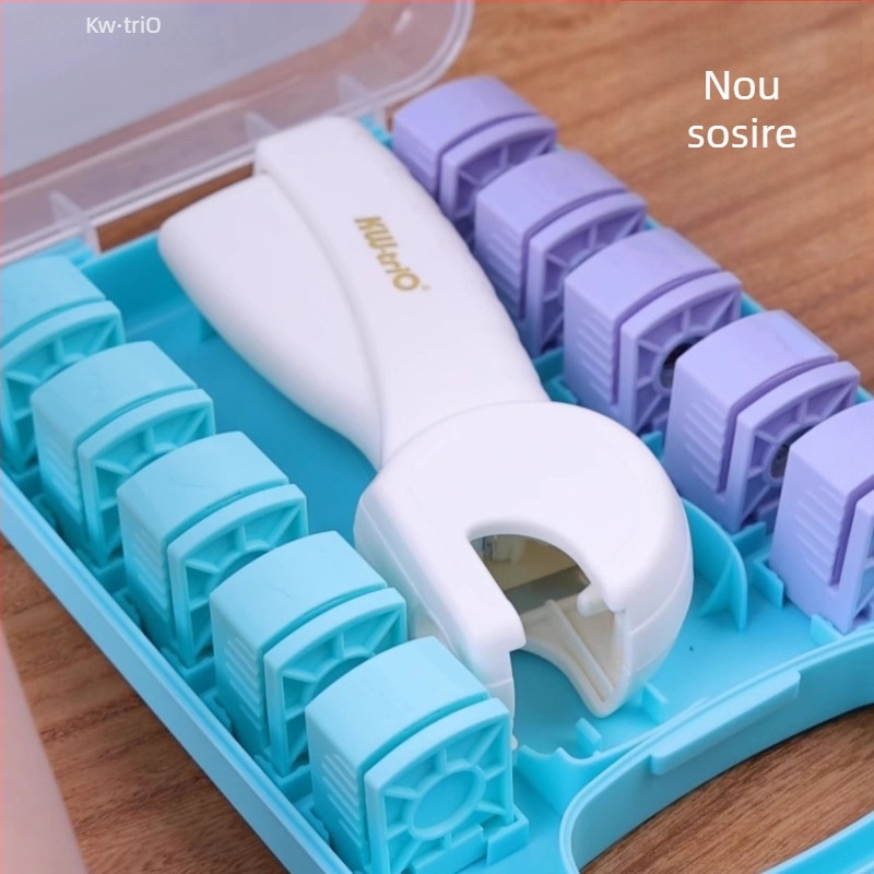 Set mașină de embosare – Plastic, pentru embosare DIY și efect de relief, stil modern minimalist