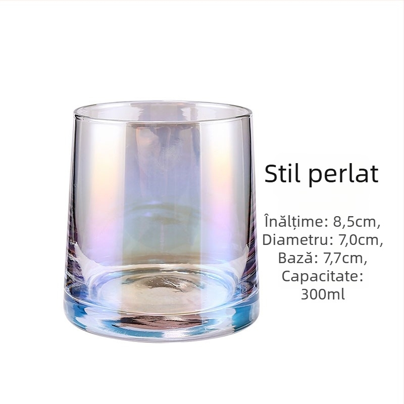 Geya Crystal Pahar din sticlă pentru gargară - pentru hoteluri și pensiuni, pentru baie