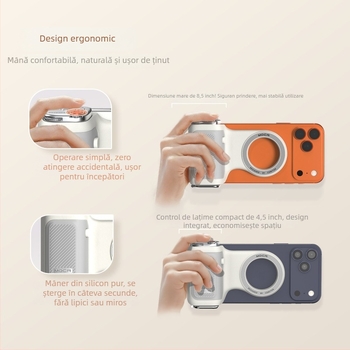 COMITOK Moca Magsafe asistent magnetic pentru fotografiere (material ABS • încărcătură 1–2 kg • greutate 0.109 kg)