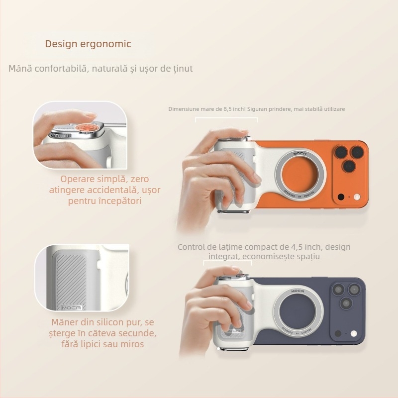 COMITOK Moca Magsafe asistent magnetic pentru fotografiere (material ABS • încărcătură 1–2 kg • greutate 0.109 kg)
