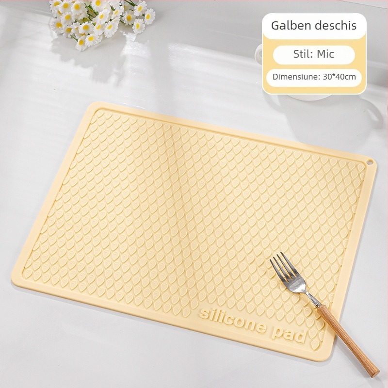 Suport pătrat din silicon pentru bucătărie, rezistent la temperaturi înalte, antiderapant, rezistent la rupere