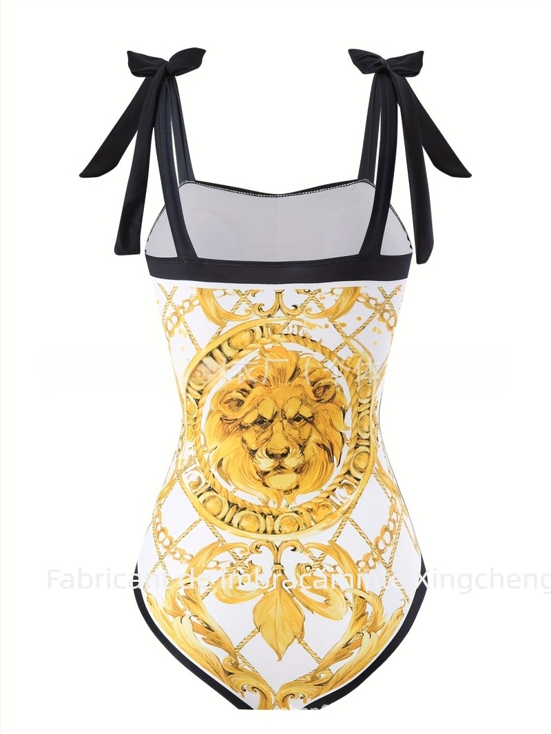 Costum de baie întreg - model sexy (cu burete la bust și fără suport din oțel, material poliester, fără mâneci, pentru înot)