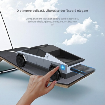 Încărcător wireless de birou 3 în 1 pentru telefon, ceas și căști, cu încărcare magnetică, QC3.0, 15W