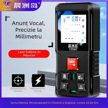 Distanțier laser portabil – interior, (rază 0,05–120 m, precizie ±3 mm, model LDM-C120)