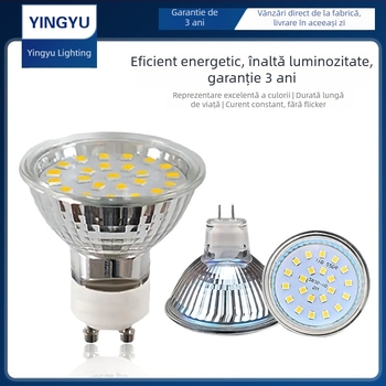 Lampă LED în formă de cupă pentru tavan, 60 LEDuri 2835, Sanan Optoelectronics, tensiune de intrare 12V/220V, temperatură culoare 3000–6000K