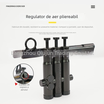 Dispozitiv de practică pentru prinderea degetelor la trompetă cu piston – Plastic, pungă sigilată, pentru adulți și copii