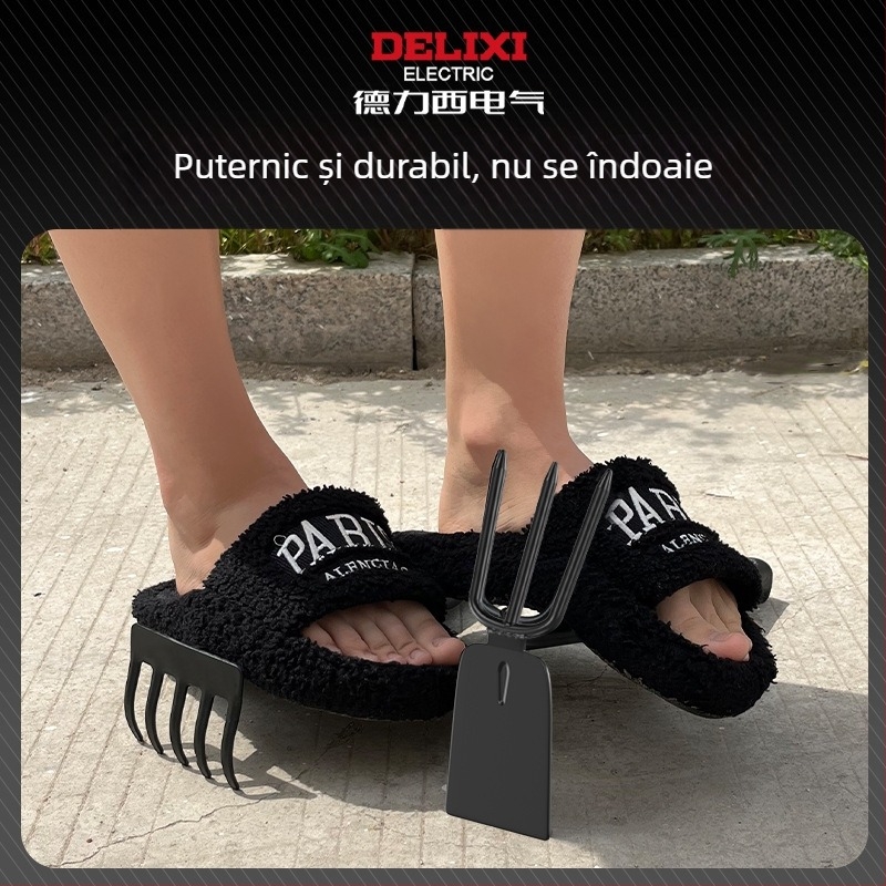 Set de lopți de grădină Delixi Electric, oțel carbon, trei piese pentru grădină, straturi de flori și plajă