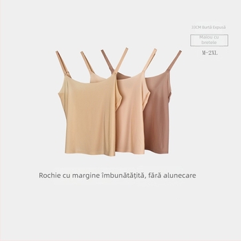D33 Ice Silk Wrap Top pentru bust, cupe ultra-subțiri, 3/4 cup, fără urme vizibile, respirabil, spate frumos